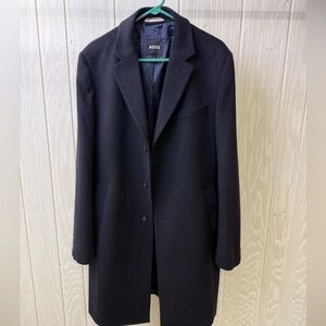 Boss Hyde Felted Wool & Cashmere Car Coat
New with out tags
